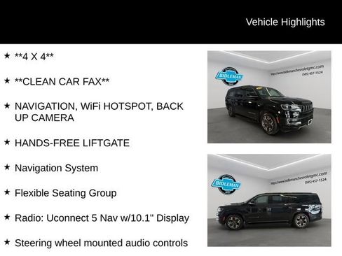 Used 2024 Jeep Wagoneer L Series III w/ Flexible Seating Group image 10