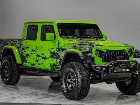 Used 2021 Jeep Gladiator Rubicon w/ LED Lighting Group AWD/4WD image 7