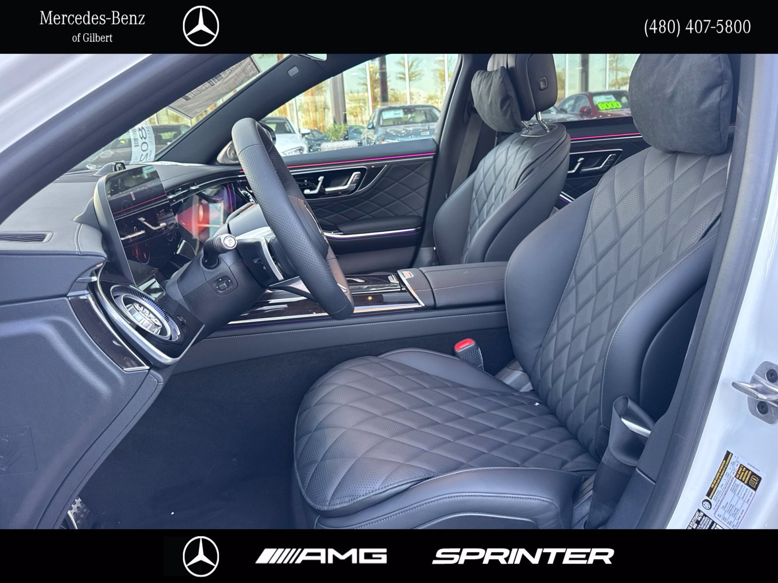 New 2027 Mercedes-Benz S 580 4MATIC Sedan image 10