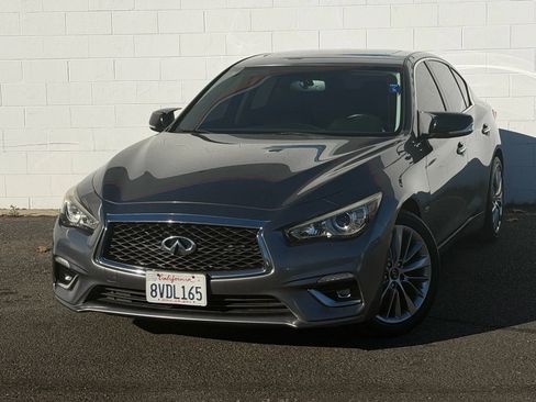 Used 2018 INFINITI Q50 Luxe w/ Essential Package (3.0T Luxe) image 1