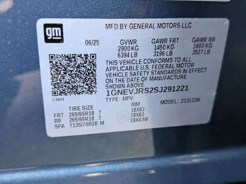 Used 2025 Chevrolet Traverse Z71 w/ Driver Confidence Package image 37