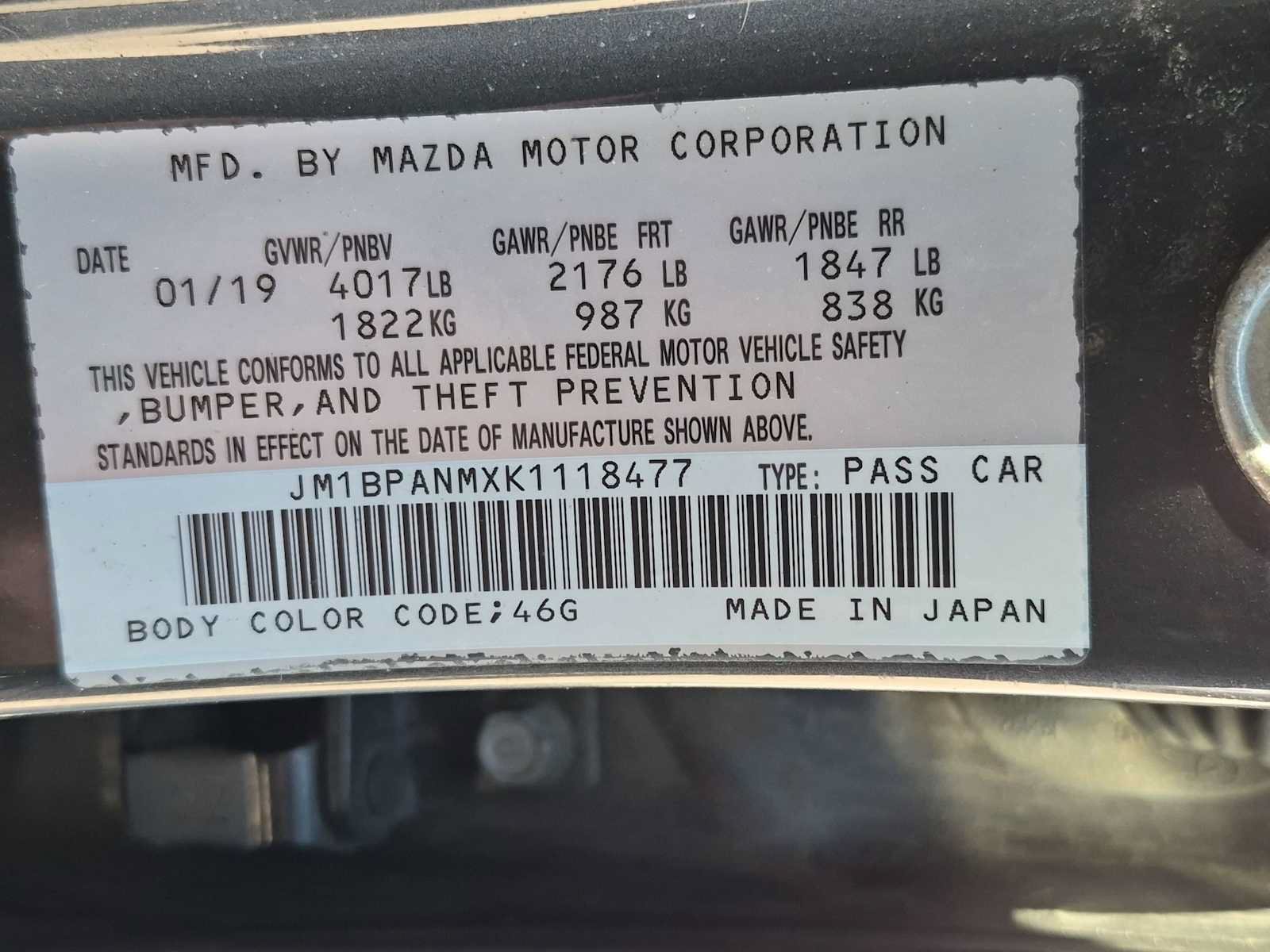 Used 2019 MAZDA MAZDA3 Hatchback w/ Premium Package FWD image 34