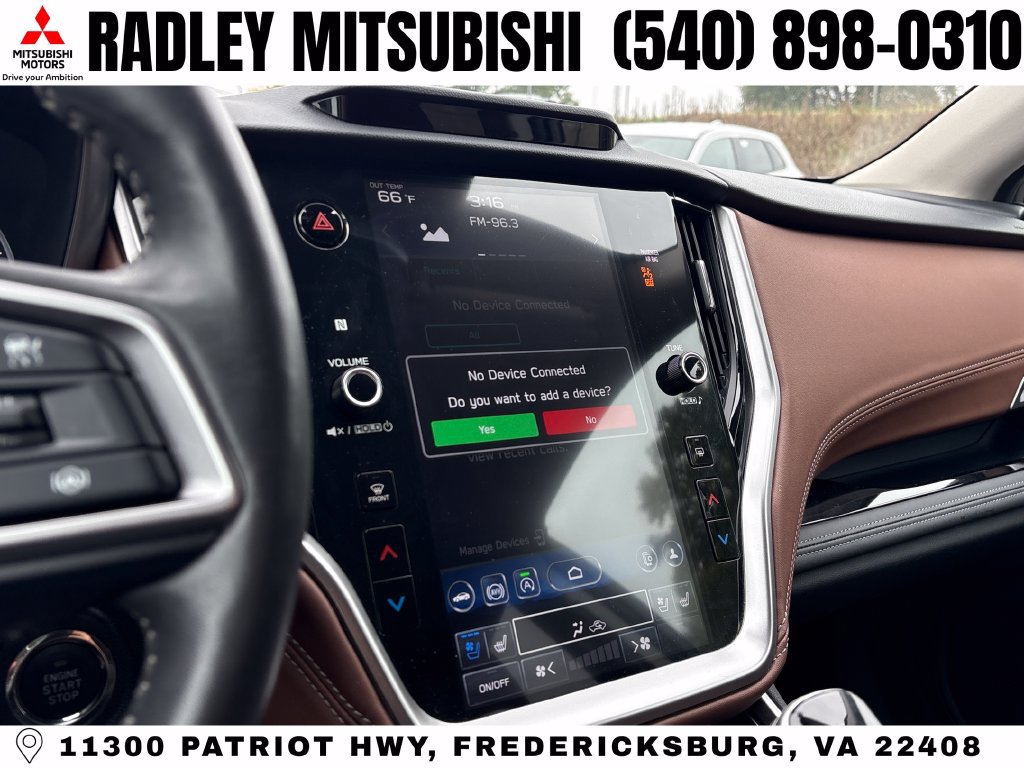 Used 2024 Subaru Outback Touring XT AWD/4WD image 8