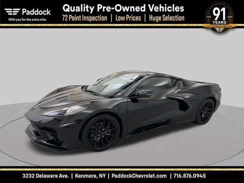 Used 2025 Chevrolet Corvette Stingray Coupe w/ Battery Protection Package RWD image 1
