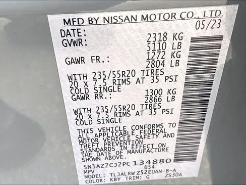 Certified 2023 Nissan Murano SL w/ SL Moonroof Package FWD image 34
