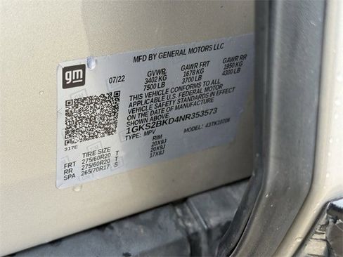 Used 2022 GMC Yukon SLT w/ SLT Premium Package image 37