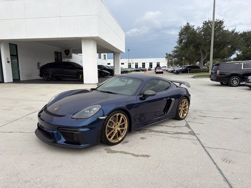 Used 2023 Porsche 718 Cayman GT4 RWD image 1