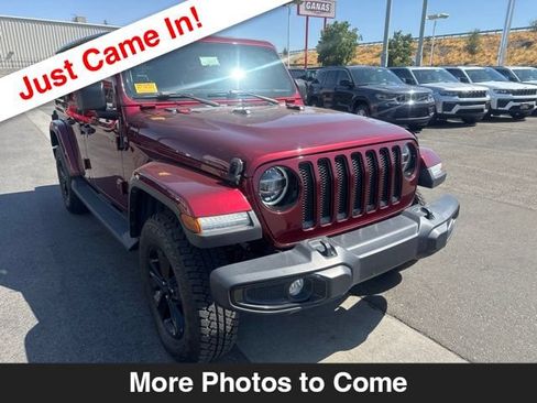 Used 2021 Jeep Wrangler Unlimited Sahara AWD/4WD image 7