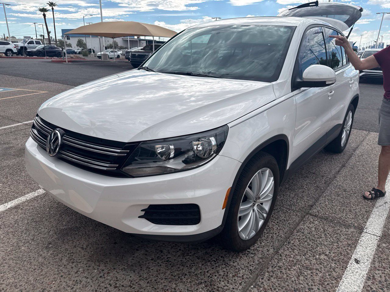 Used 2013 Volkswagen Tiguan S FWD image 7
