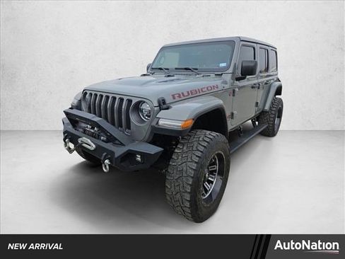 Used 2022 Jeep Wrangler Unlimited Rubicon w/ LED Lighting Group image 1