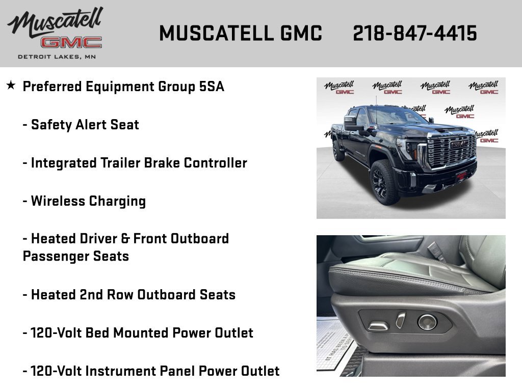 Used 2024 GMC Sierra 2500 Denali w/ Denali Reserve Package AWD/4WD image 18