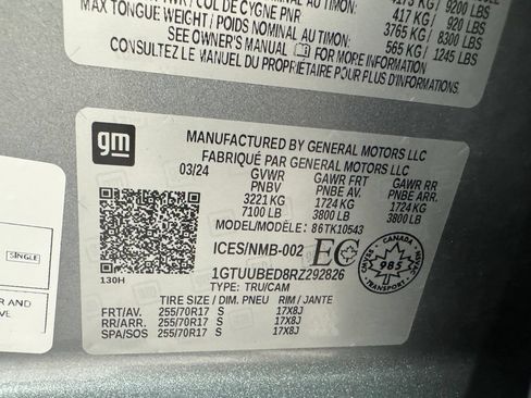 Used 2024 GMC Sierra 1500 SLE AWD/4WD image 45