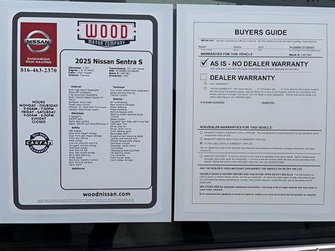 Certified 2025 Nissan Sentra S image 10