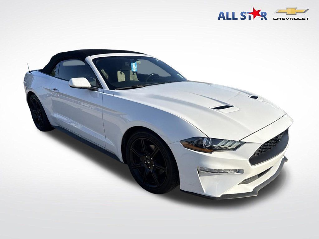 Used 2019 Ford Mustang Convertible w/ Black Accent Package RWD 360° Tour