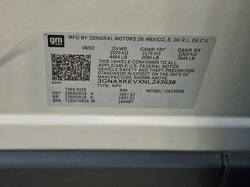 Used 2022 Chevrolet Equinox LT FWD image 30