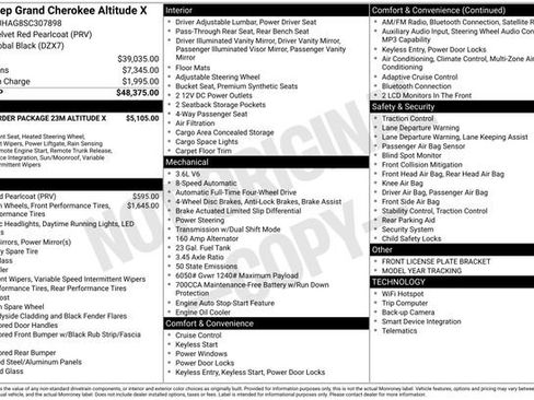 New 2025 Jeep Grand Cherokee Altitude image 32
