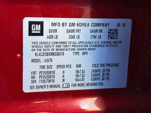 Used 2021 Buick Encore Preferred w/ Safety Package AWD/4WD image 21
