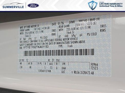 New 2026 Ford Transit 150 Low Roof RWD image 35