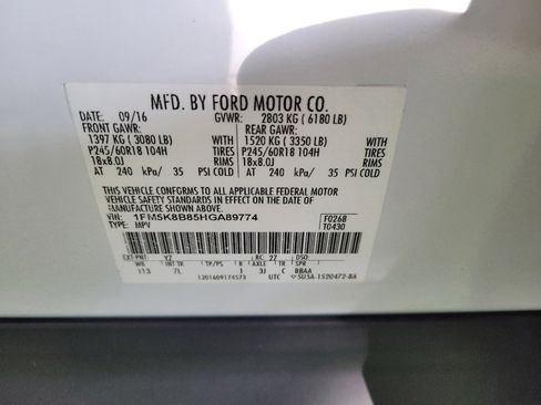 Used 2017 Ford Explorer 4WD image 33