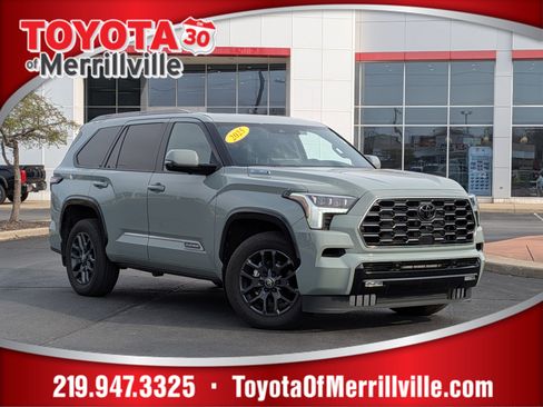 Used 2025 Toyota Sequoia Platinum w/ Tow Technology Package AWD/4WD image 1