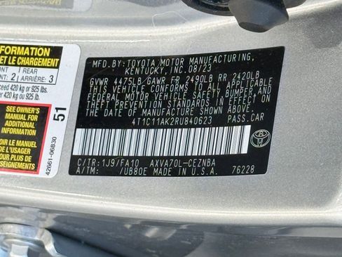 Certified 2024 Toyota Camry LE image 19