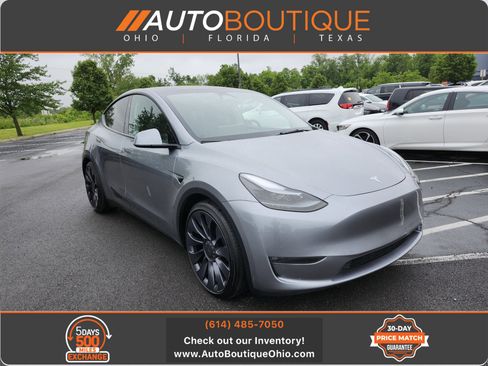 Used 2025 Tesla Model Y Performance AWD/4WD image 1