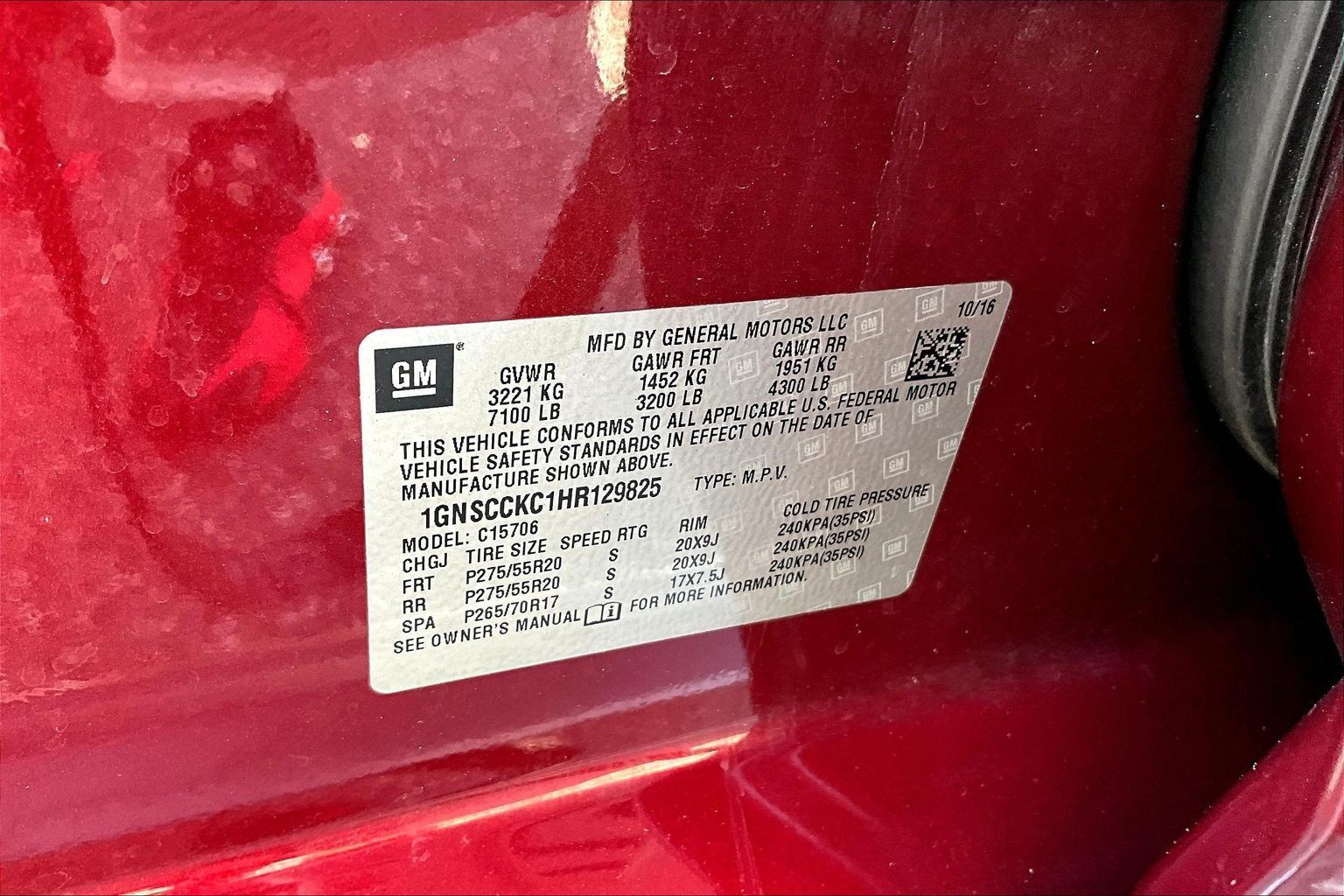 Used 2017 Chevrolet Tahoe Premier RWD image 18