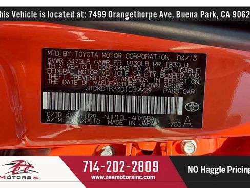 Used 2013 Toyota Prius C Four image 40