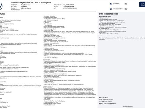 Used 2019 Volkswagen Golf 4-Door image 7