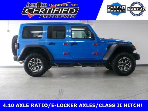 Certified 2024 Jeep Wrangler Unlimited Rubicon w/ Technology Group image 1