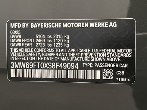 Certified 2025 BMW M340i xDrive w/ Premium Package AWD/4WD image 25