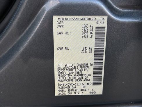 Used 2019 Nissan Altima 2.5 SR image 30