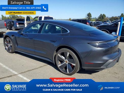 Used 2021 Porsche Taycan 4S AWD/4WD image 3