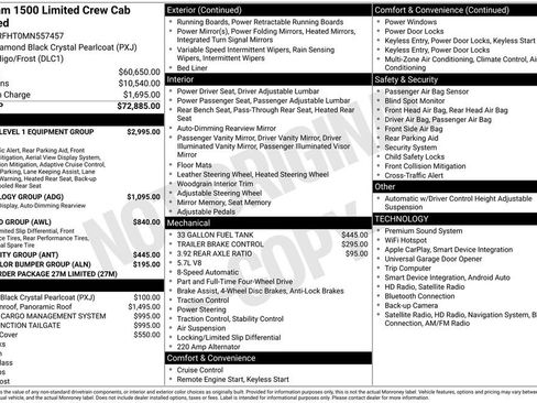 Used 2021 RAM 1500 Limited AWD/4WD image 13