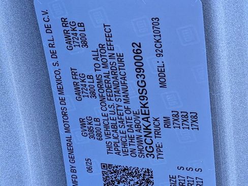 New 2025 Chevrolet Silverado 1500 W/T w/ WT Value Package image 54