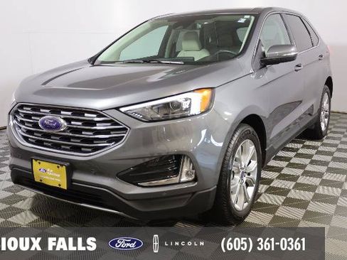 Certified 2022 Ford Edge Titanium w/ Class II Trailer Tow Package AWD/4WD image 1