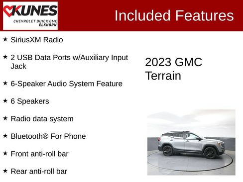 Used 2023 GMC Terrain SLE w/ Driver Convenience Package AWD/4WD image 3