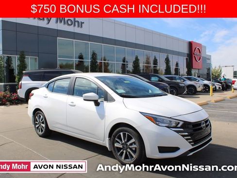 New 2025 Nissan Versa SV w/ Trunk Package image 1