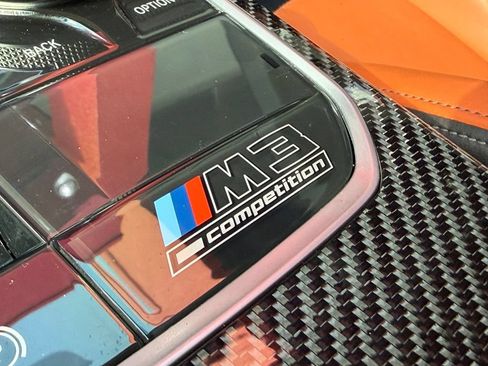 Used 2022 BMW M3 Competition w/ M Carbon Exterior Package RWD image 35