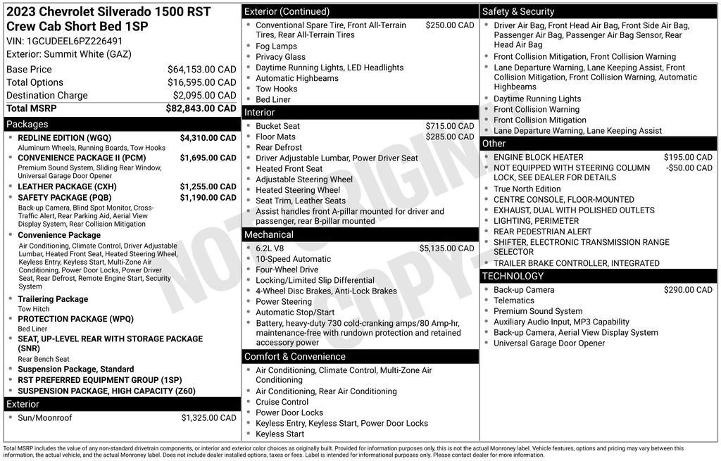 Used 2023 Chevrolet Silverado 1500 RST w/ Redline Edition AWD/4WD image 35