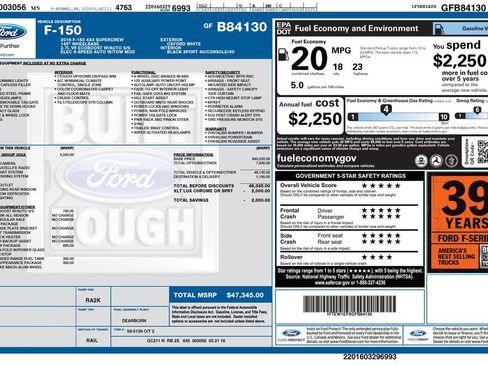 Used 2016 Ford F150 XLT w/ Equipment Group 302A Luxury AWD/4WD image 21
