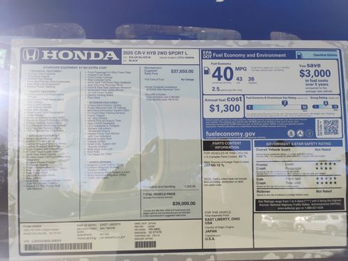 Used 2025 Honda CR-V Sport-L image 33
