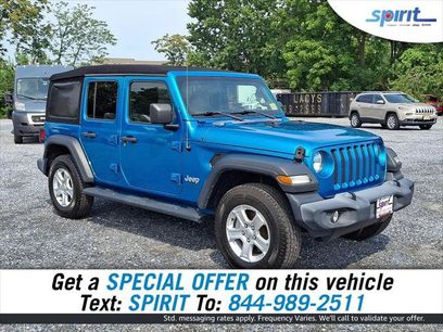 Certified 2019 Jeep Wrangler Unlimited Sport S