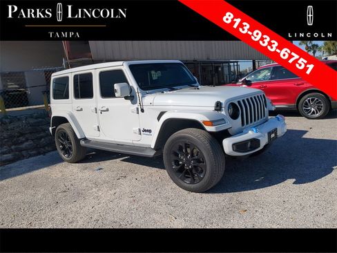 Used 2021 Jeep Wrangler Unlimited Sahara image 1