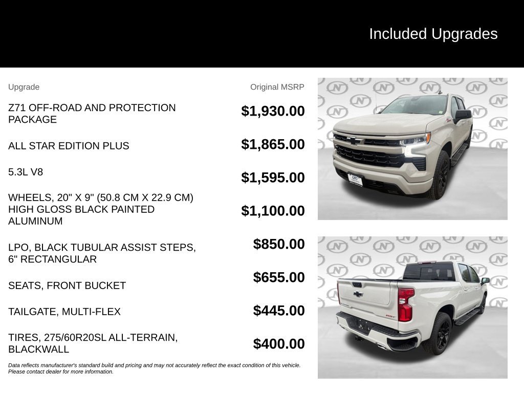 New 2026 Chevrolet Silverado 1500 RST AWD/4WD image 3