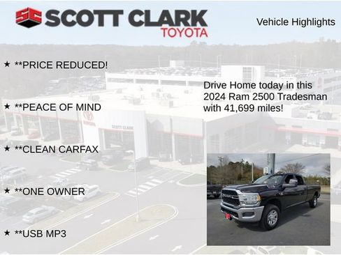 Used 2024 RAM 2500 Tradesman w/ Chrome Appearance Group image 8