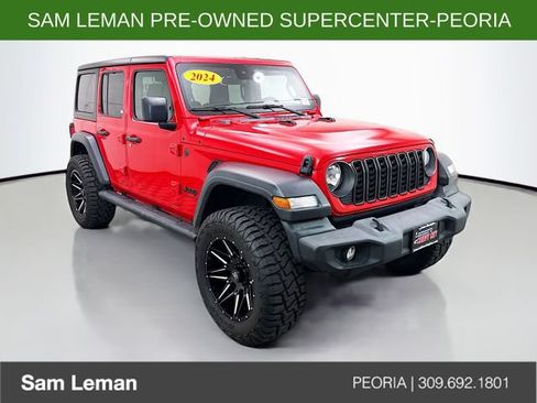 Used 2024 Jeep Wrangler Unlimited Sport AWD/4WD image 1