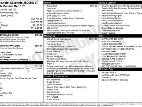 New 2025 Chevrolet Silverado 2500 LT w/ Convenience Package AWD/4WD image 3
