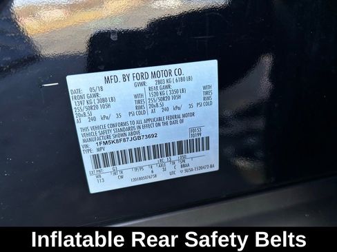 Used 2018 Ford Explorer Limited w/ Equipment Group 301A image 16