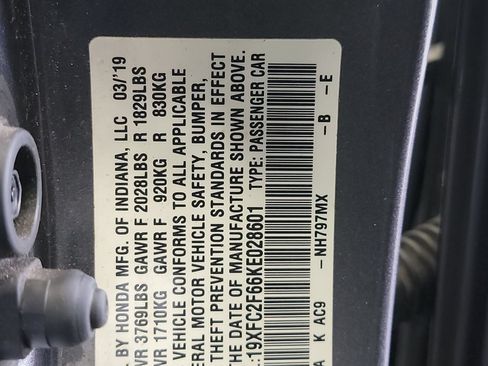 Used 2019 Honda Civic LX image 32